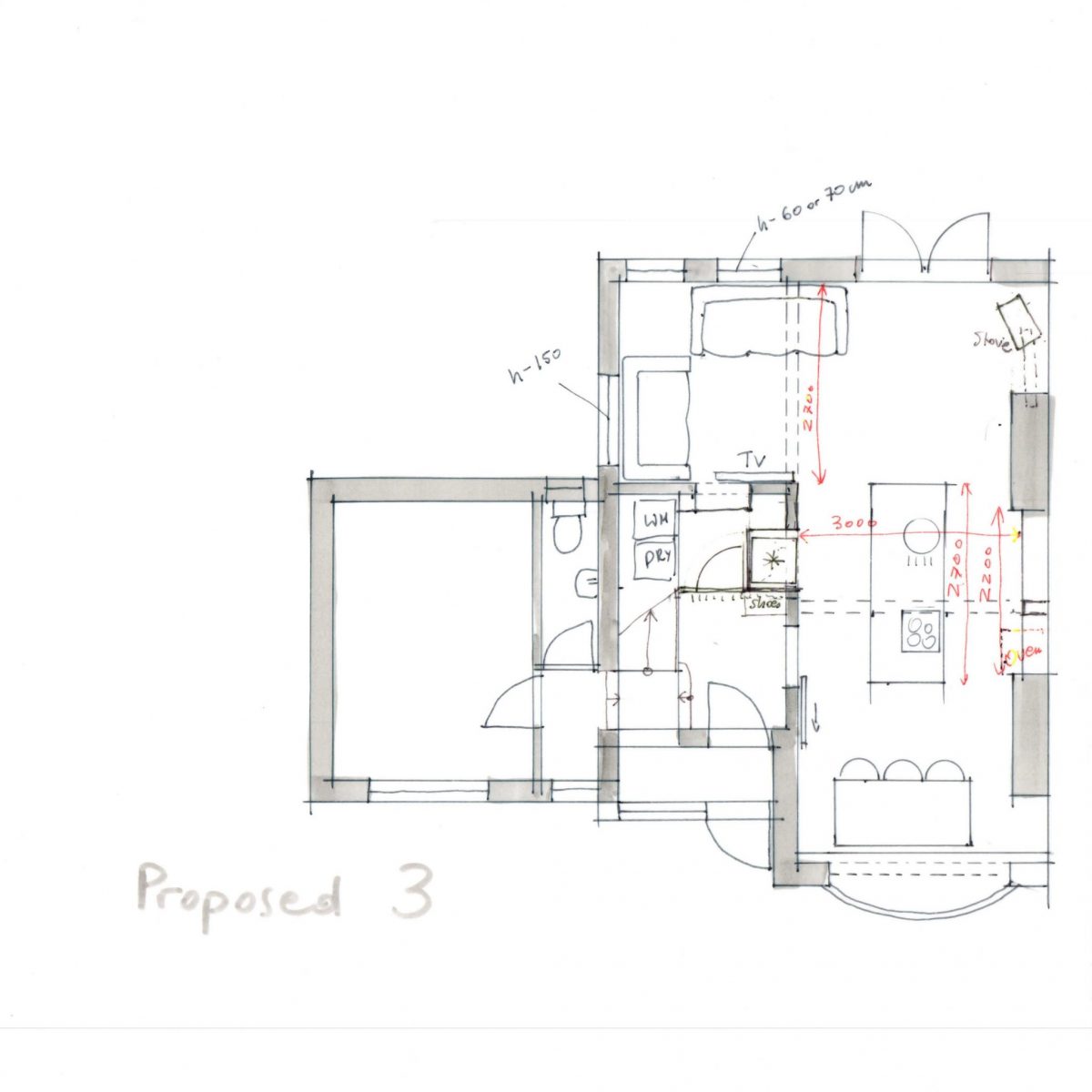 Redesign the House Layout Ground Floor Redesign Pride Road