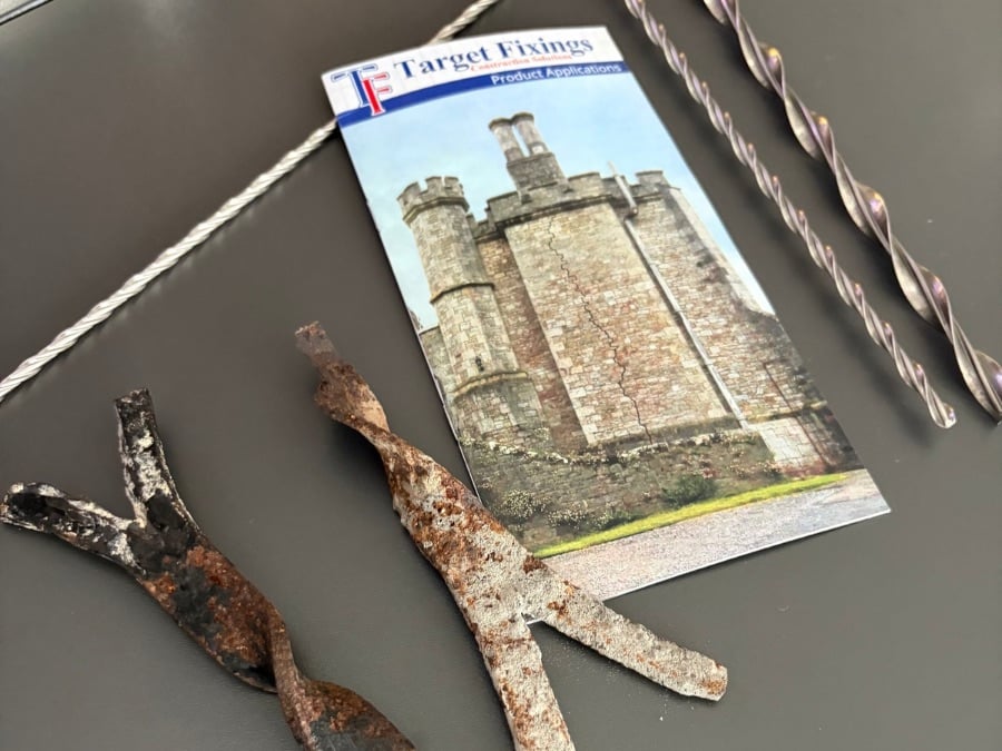 corroded wall ties